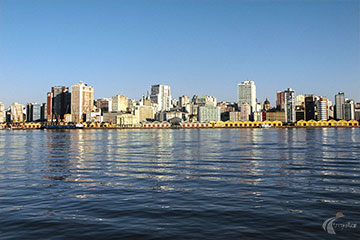 RS - Porto Alegre - Vista do Lago Guaíba<br /><span>Crédito: Mauro Badini</span>