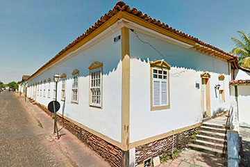Pirenópolis - Museu da Família Pompeu<br /><span>Crédito: Google Maps</span>