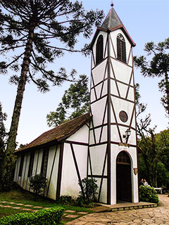 Nova Petrópolis - Igreja Luterana na Aldeia Histórica