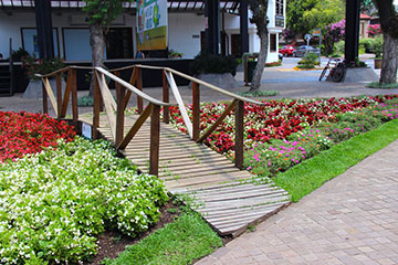 Nova Petrópolis - Praça das Flores