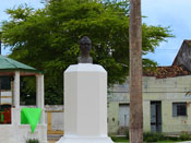 São Cristóvão - Praça da Matriz - Busto de Getúlio Vargas